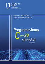 Cover image of Programavimas C++20 glaustai