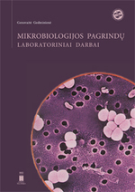 Cover image of Mikrobiologijos pagrindų laboratoriniai darbai